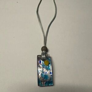 Vintage Marano glass necklace w/ matching bracelet EUC